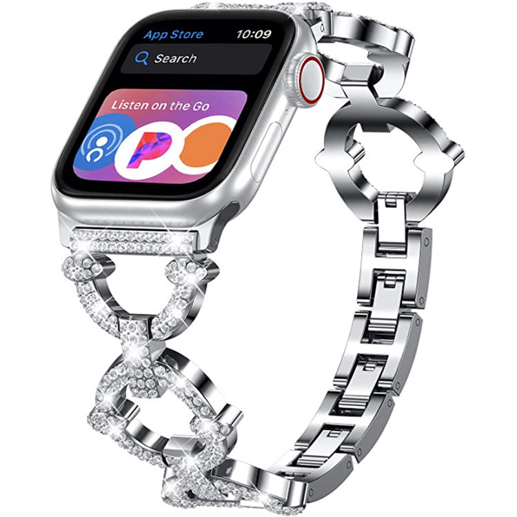 LuxeLink Diamond Link Pro Bracelet for Apple Watch