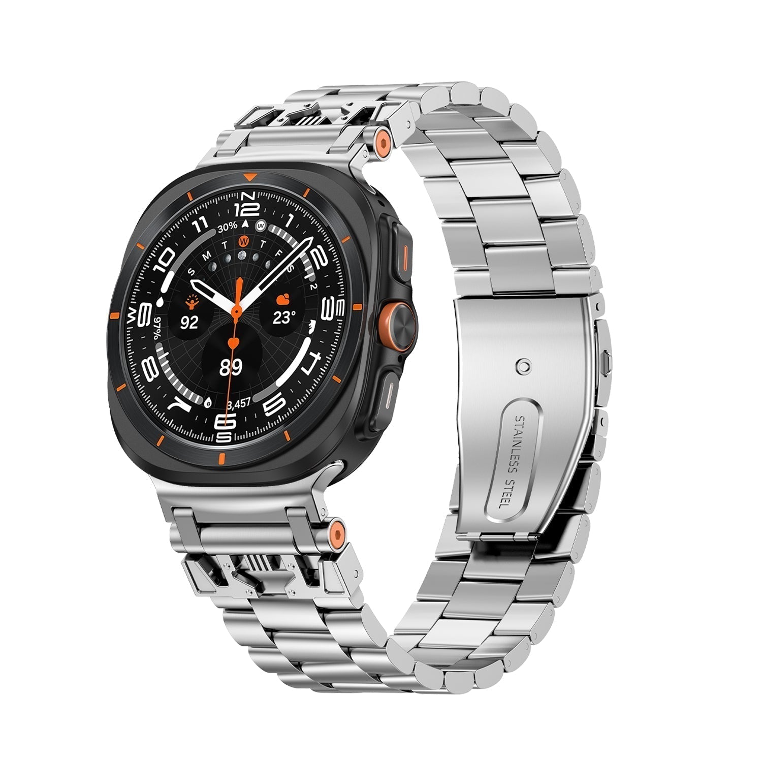 Astra Stainless Steel Band For Samsung Watch 7 Ultra