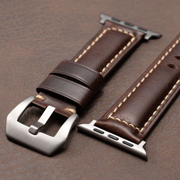 Nova Nappa Leather Apple Watch Band Italian 5.8–8.5 In