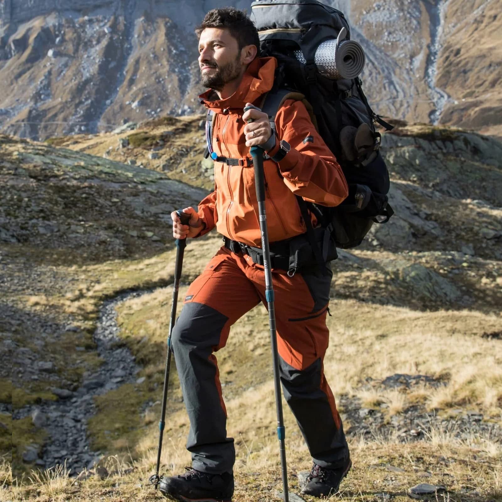 TrailForge Nylon Canvas Loop Velcro Strap For Apple Watch