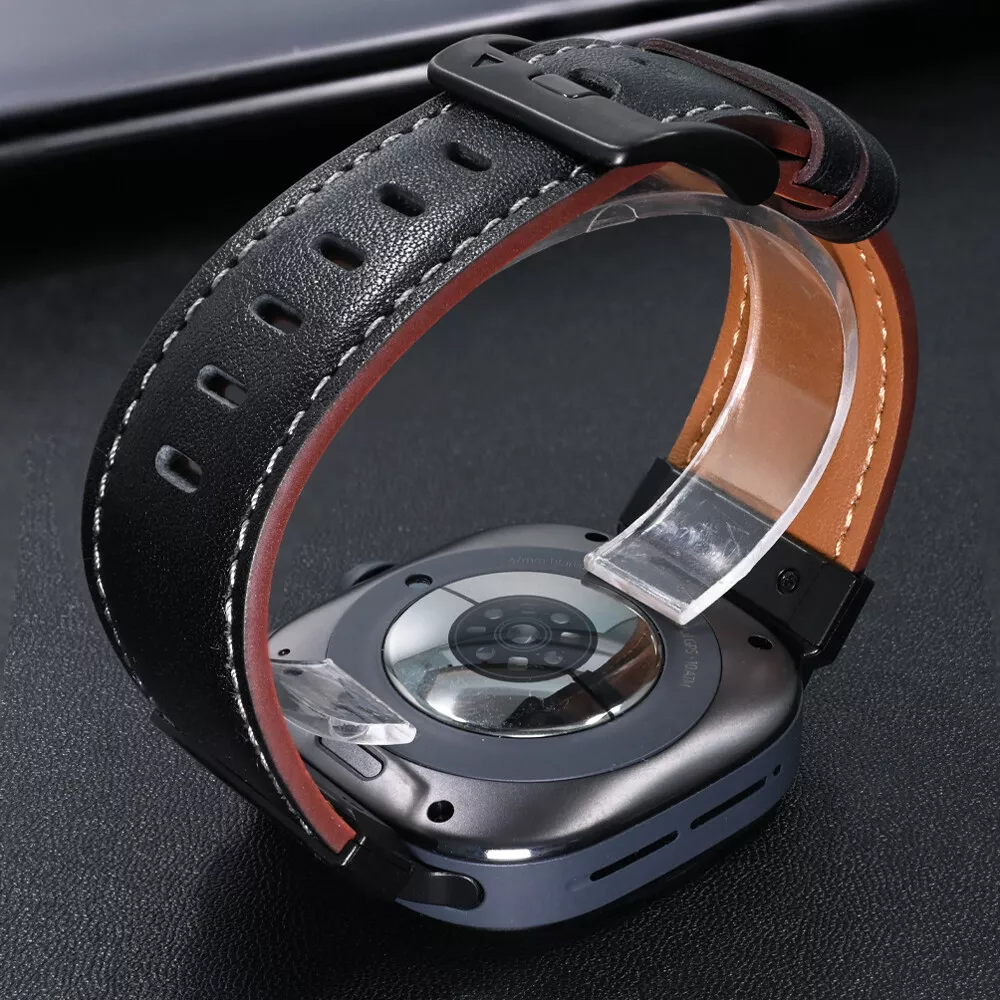 IronForge Tactical Leather Strap For Galaxy Watch Ultra