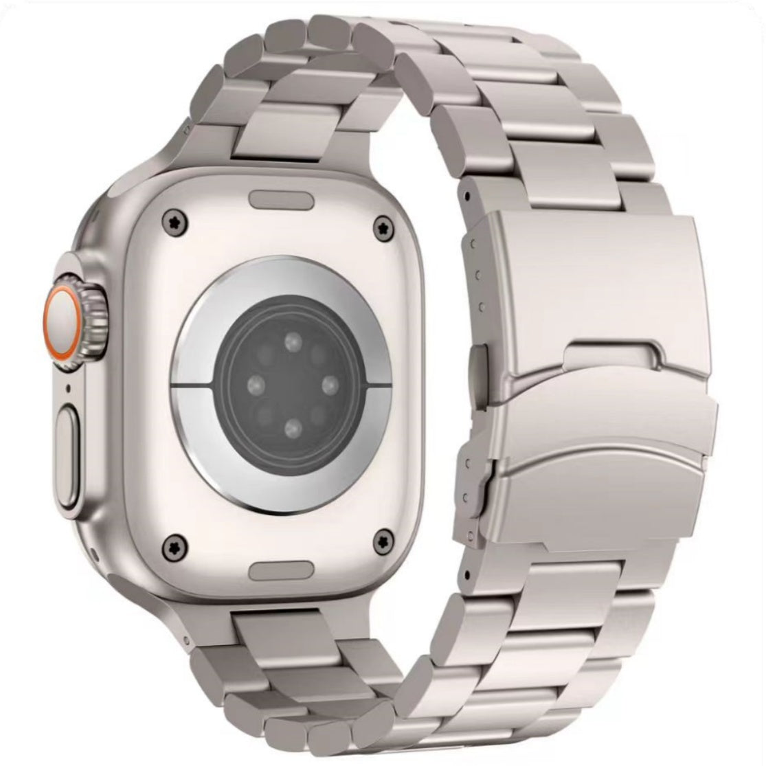 NovaGuard Titanium Band With Safety Buckle for Apple Watch