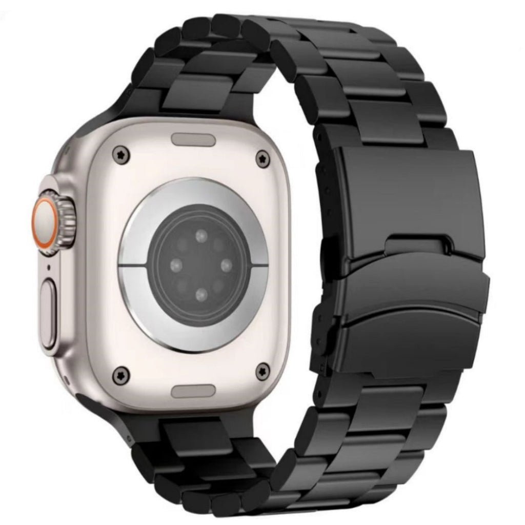 NovaGuard Titanium Band With Safety Buckle for Apple Watch