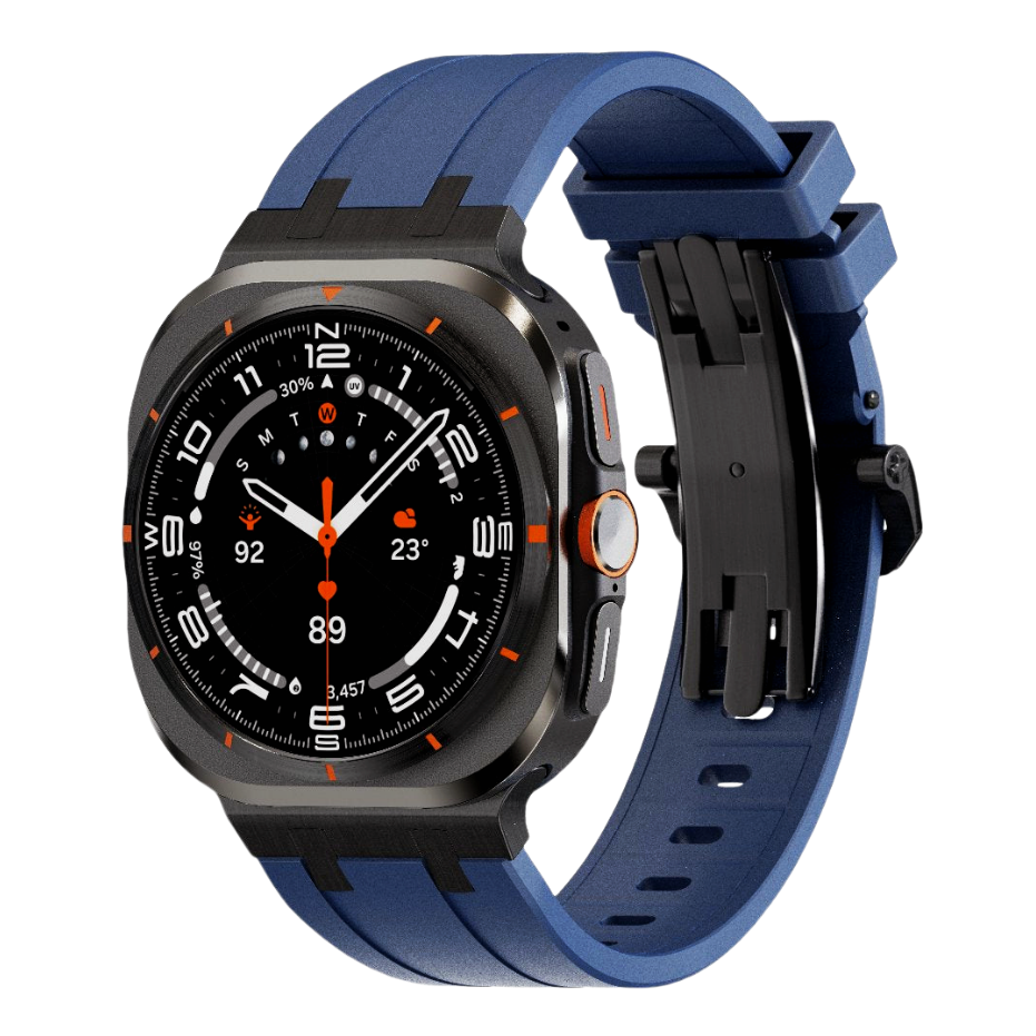 Lumen Silicone Band Titanium Adapter For Orbital Watch Ultra