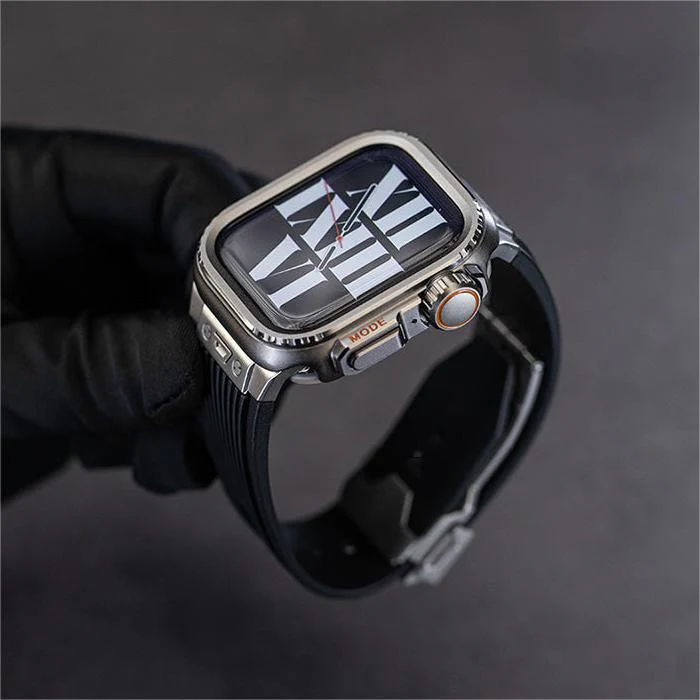ApexShield Titanium Alloy Rugged Case For Apple Watch
