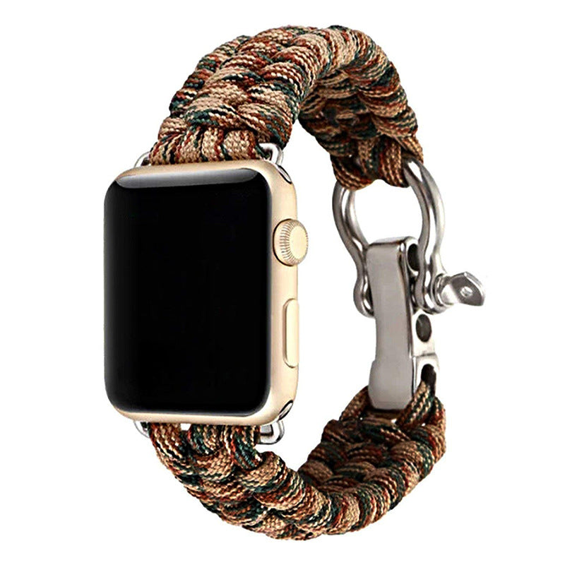 PathRidge Paracord Survival Band for Apple Watch Outdoor