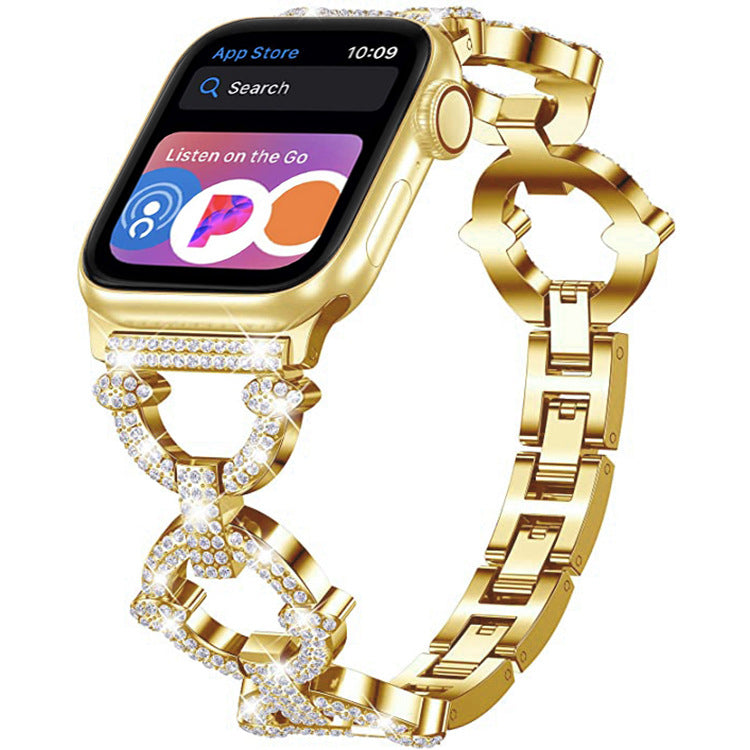 LuxeLink Diamond Link Pro Bracelet for Apple Watch