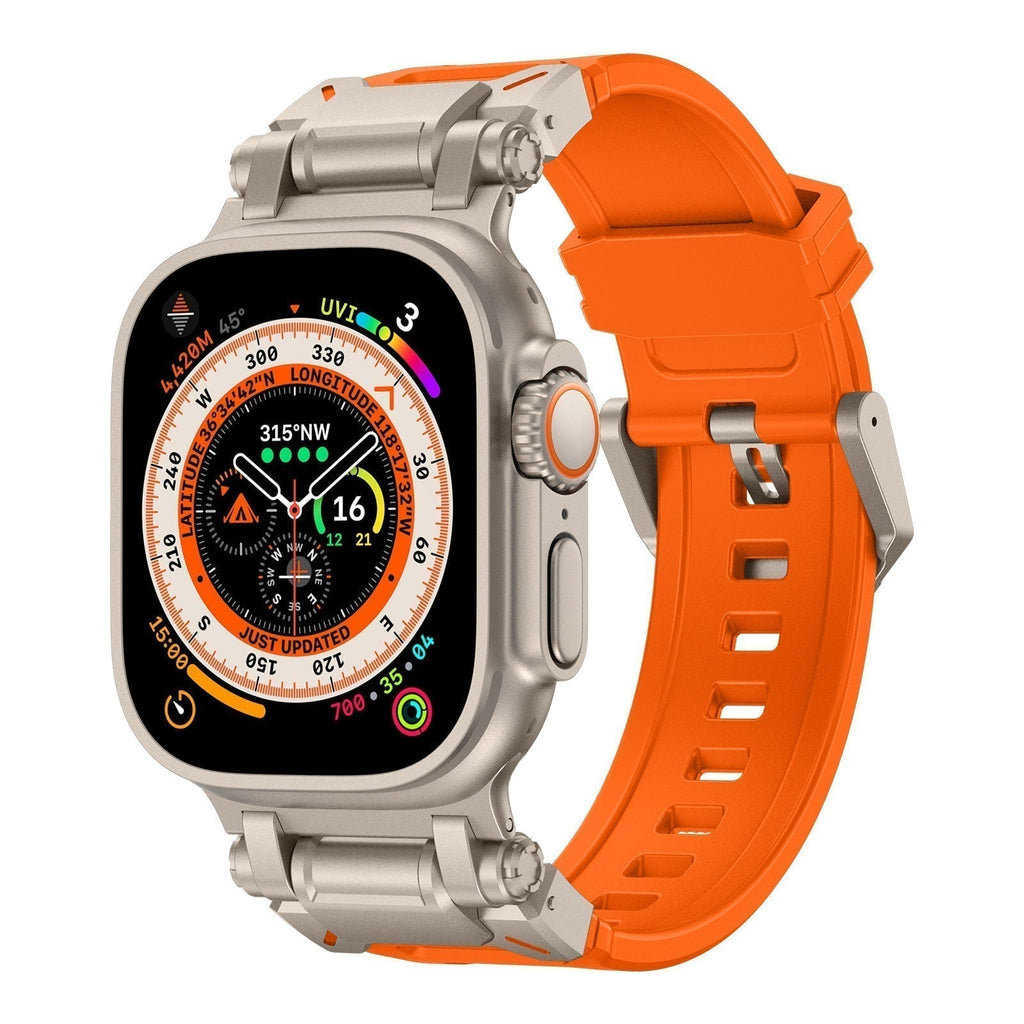 NovaGuard Fluoro Rubber Apple Watch Strap UV Resistant