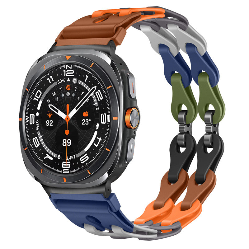 VitaFlex Silicone Sport Strap for Galaxy Watch Ultra 47mm