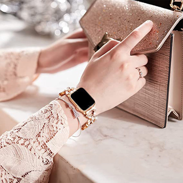 LuxeLink Diamond Link Pro Bracelet for Apple Watch