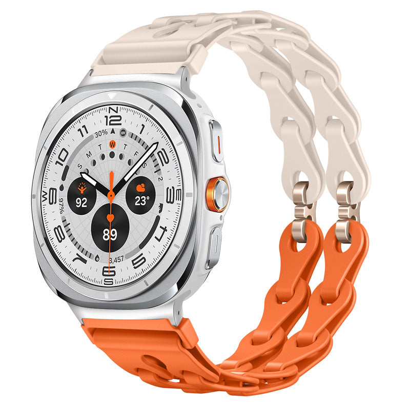 VitaFlex Silicone Sport Strap for Galaxy Watch Ultra 47mm