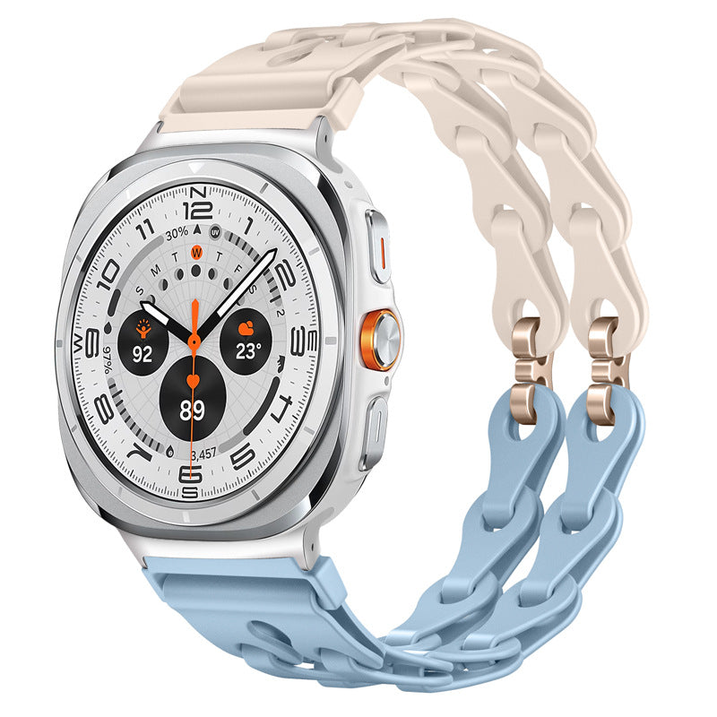 VitaFlex Silicone Sport Strap for Galaxy Watch Ultra 47mm