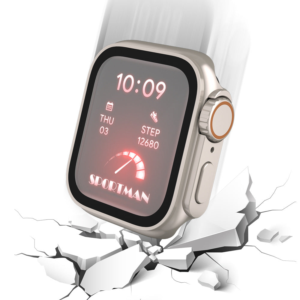 ApexGuard Waterproof Ultra Thin Apple Watch Case With 9H Glass