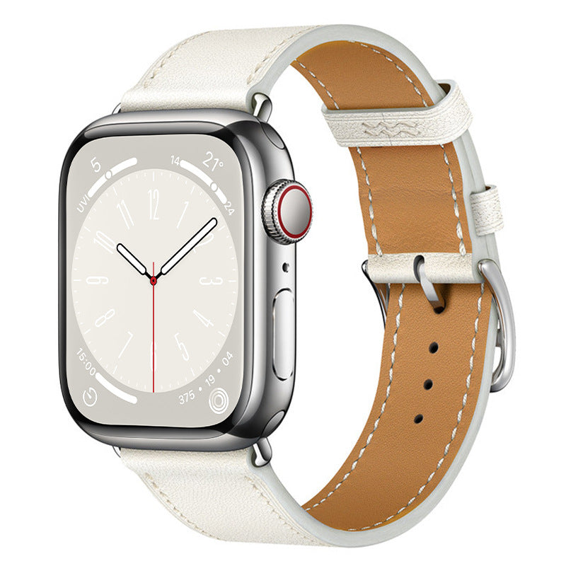Averon Genuine Leather Hand-Stitched Strap for Apple Watch