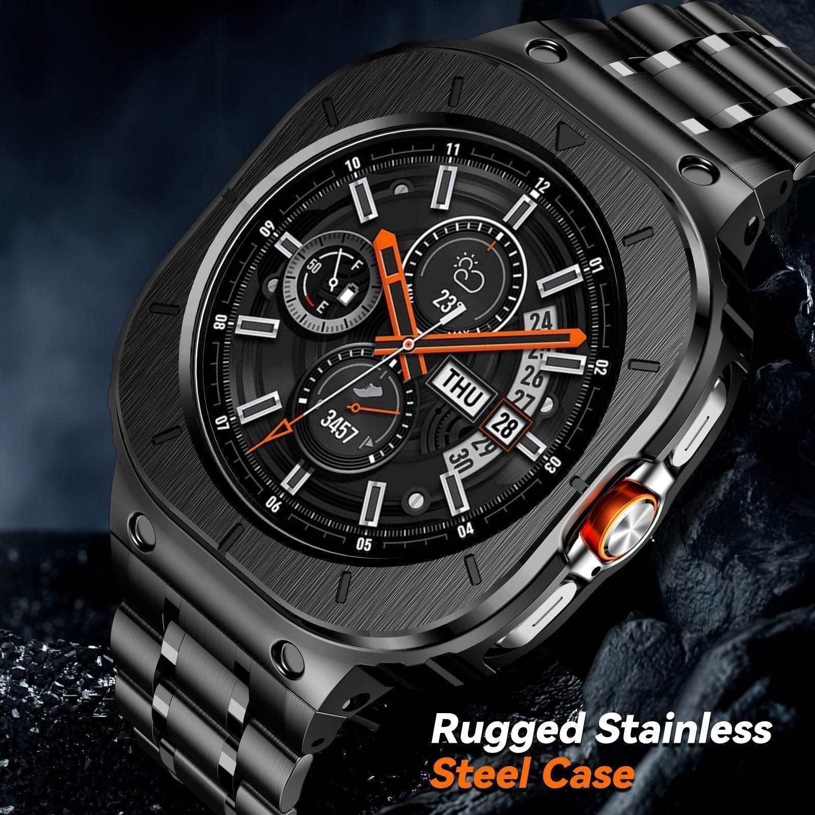 ApexGuard Rugged Case Set For Galaxy Watch Ultra 47mm