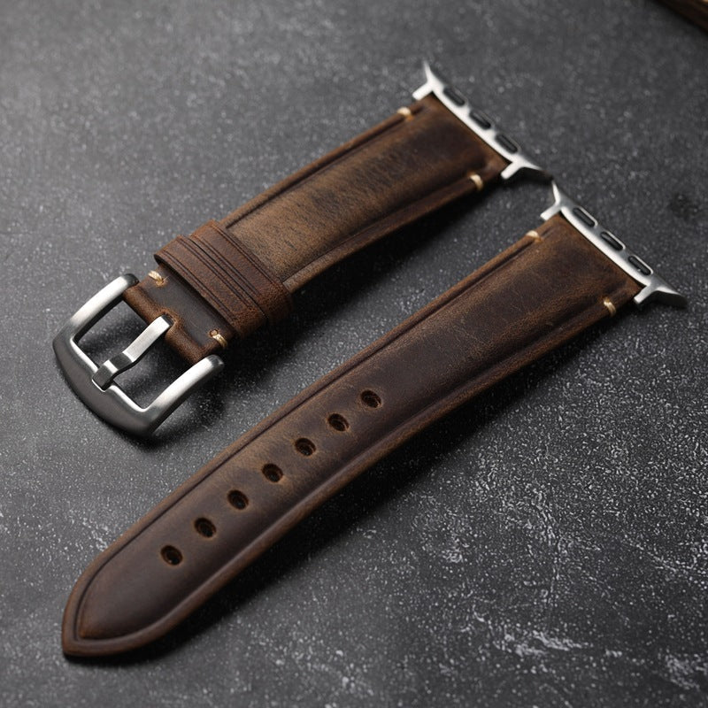Aurora Leather Band for Apple Watch Handmade in Italy