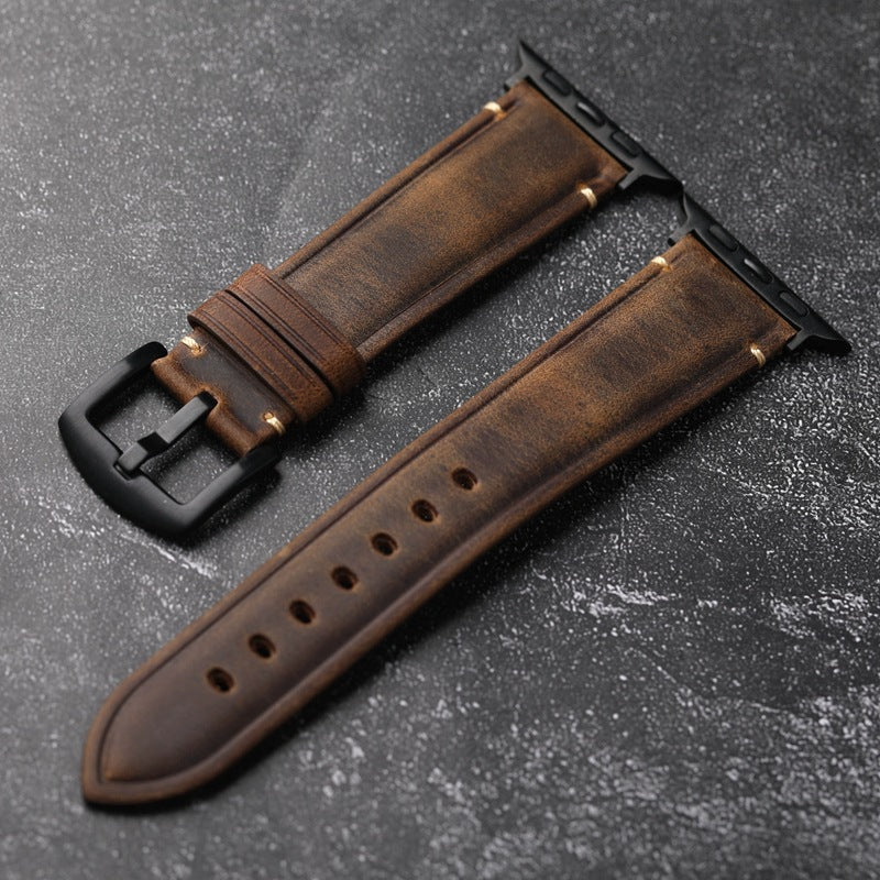 Aurora Leather Band for Apple Watch Handmade in Italy