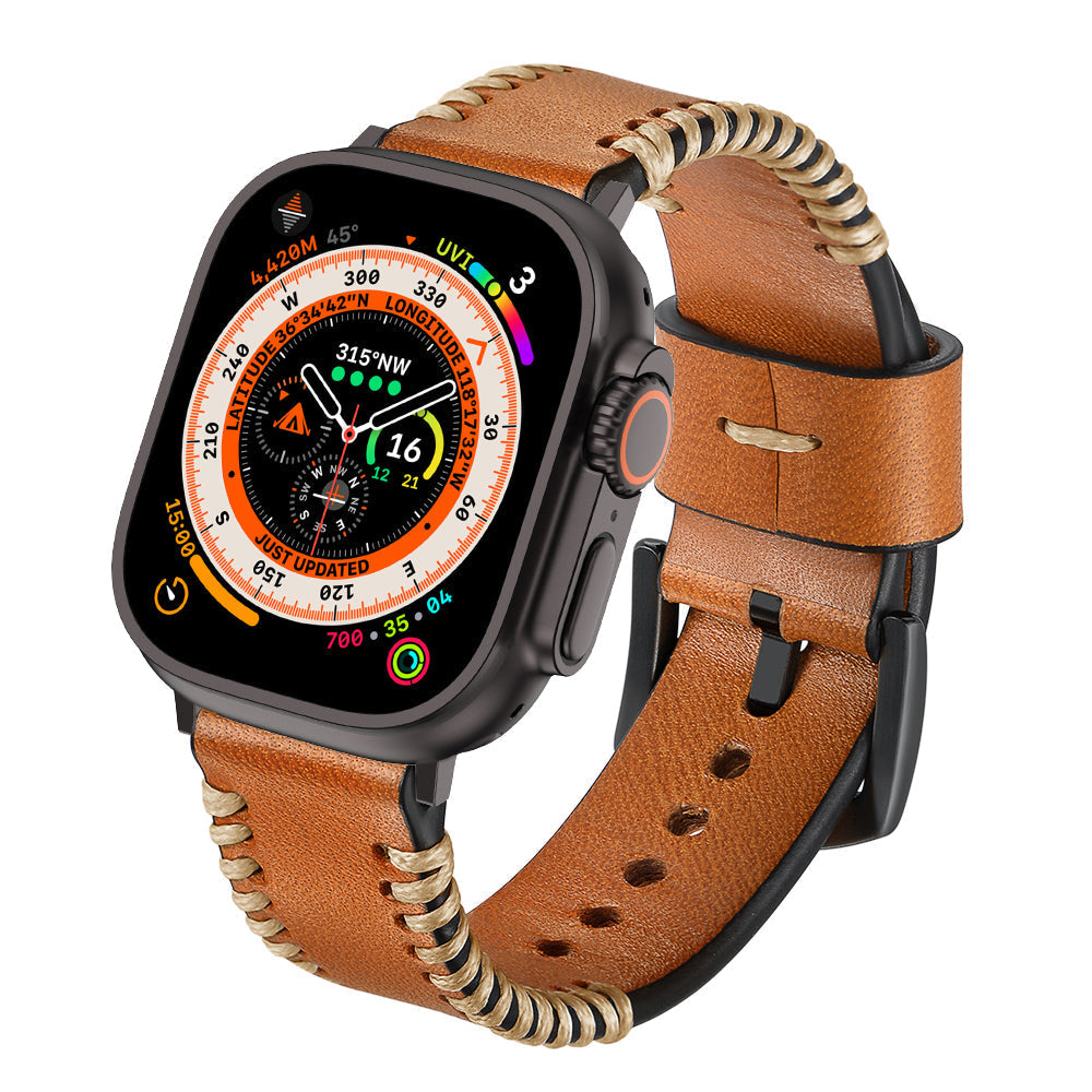 Luma Leather Premium Hand-Stitched Strap for Apple Watch