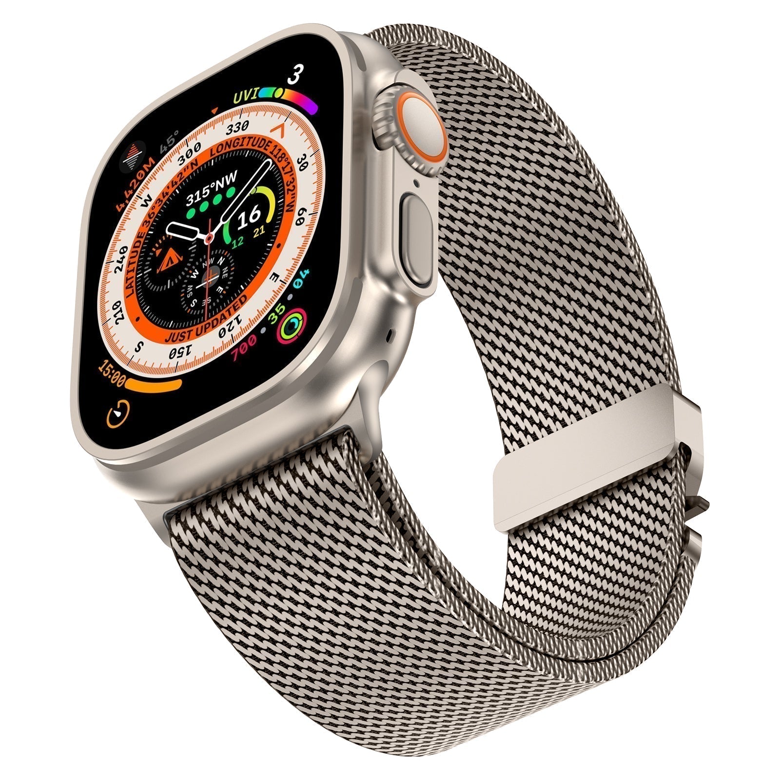 NovaMesh Stainless Steel Loop Band For Apple Watch
