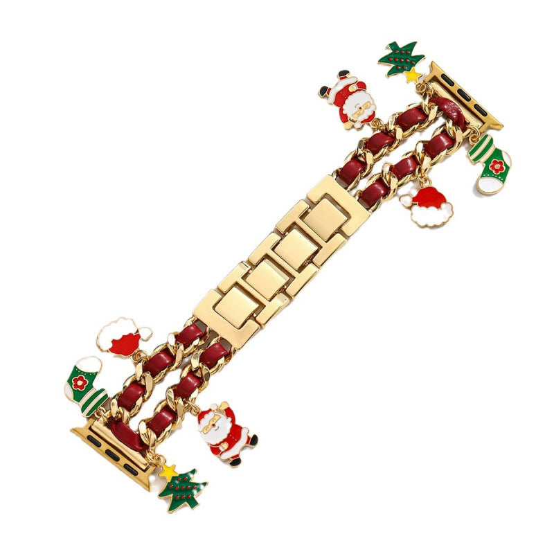 Christmas Patterned Nova Watch Straps for All Series
