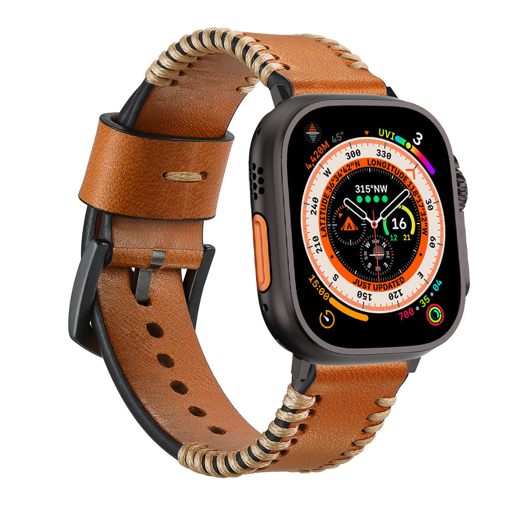 Luma Leather Premium Hand-Stitched Strap for Apple Watch