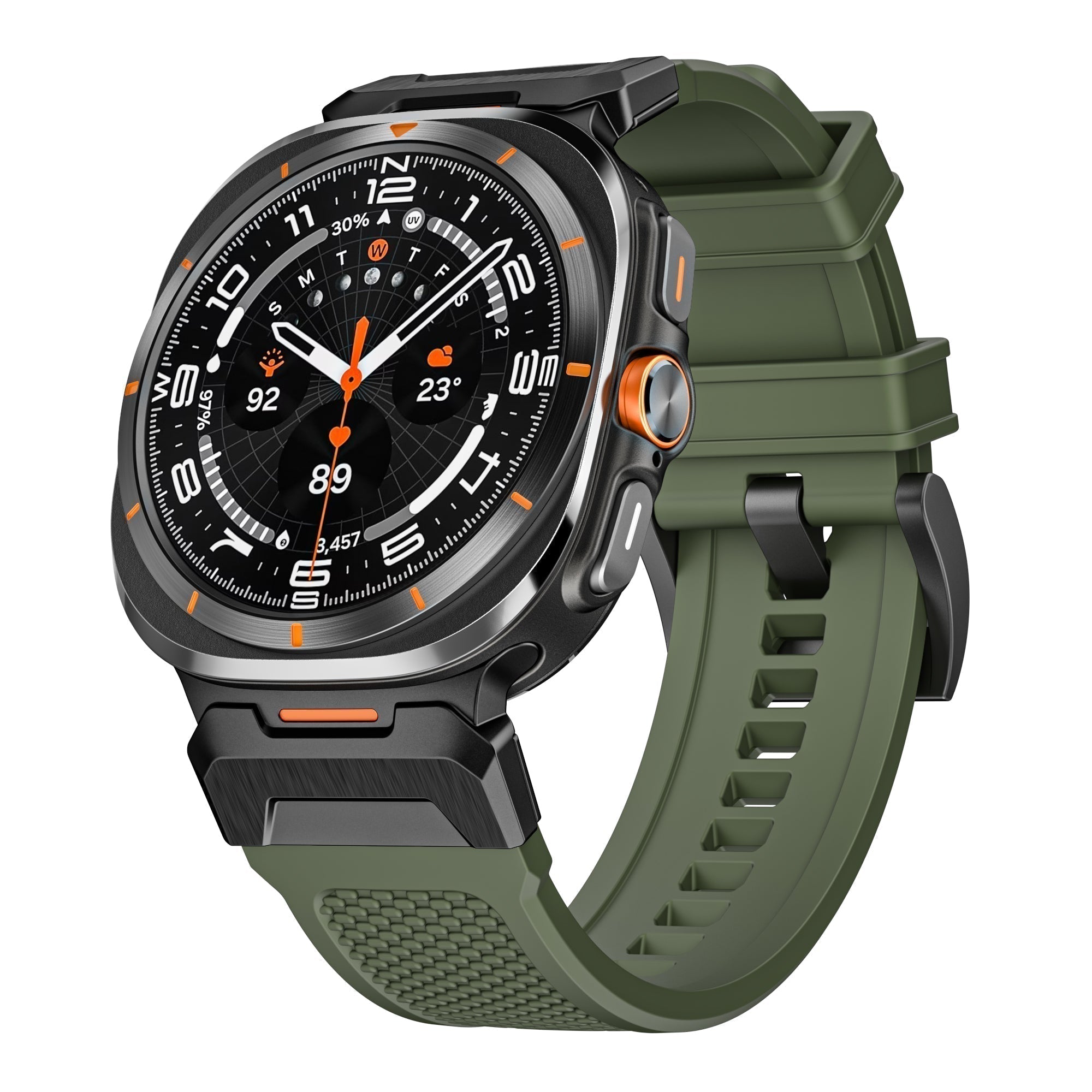 ShieldForge FKM Rubber Band For Galaxy Watch Ultra Premium
