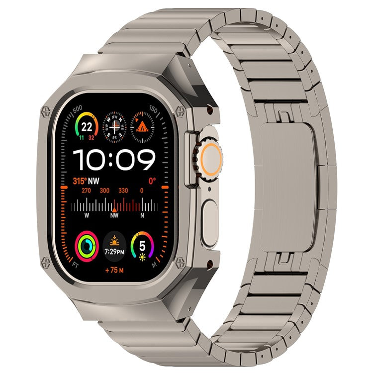 AeroGuard Stainless Steel Case Band For Apple Watch