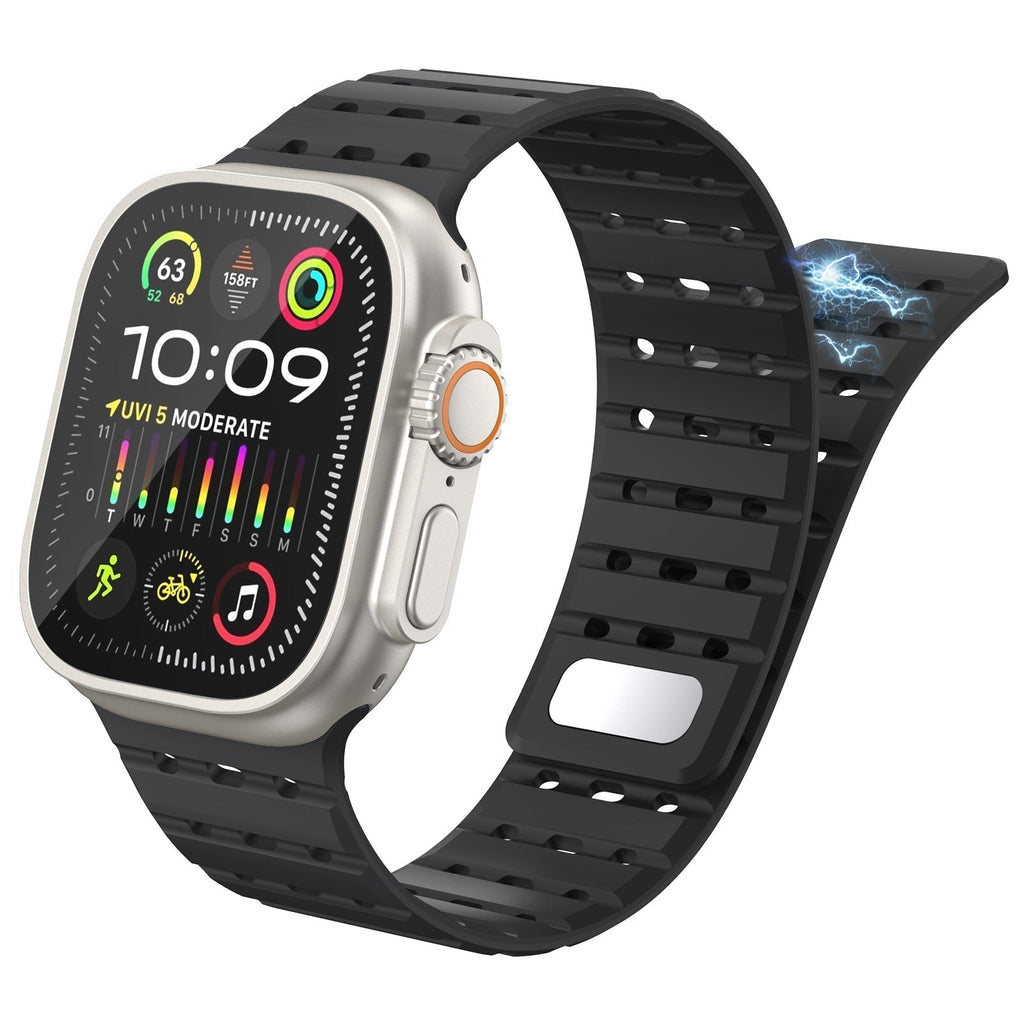 VeloWeave Pro Magnetic Silicone Strap for Apple Watch