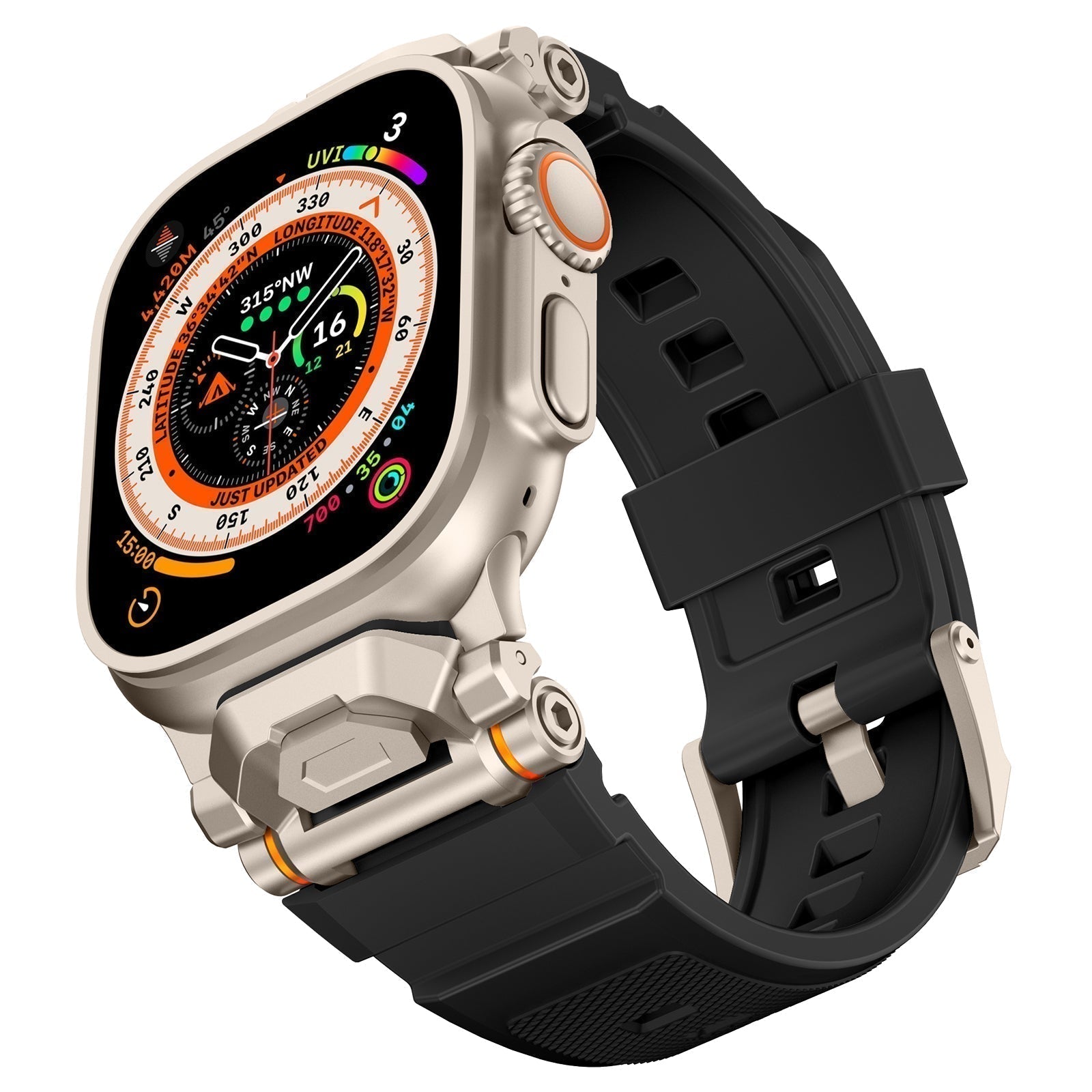 AeroGuard FKM 2.0 Rubber Band For Smartwatch Pro Edition