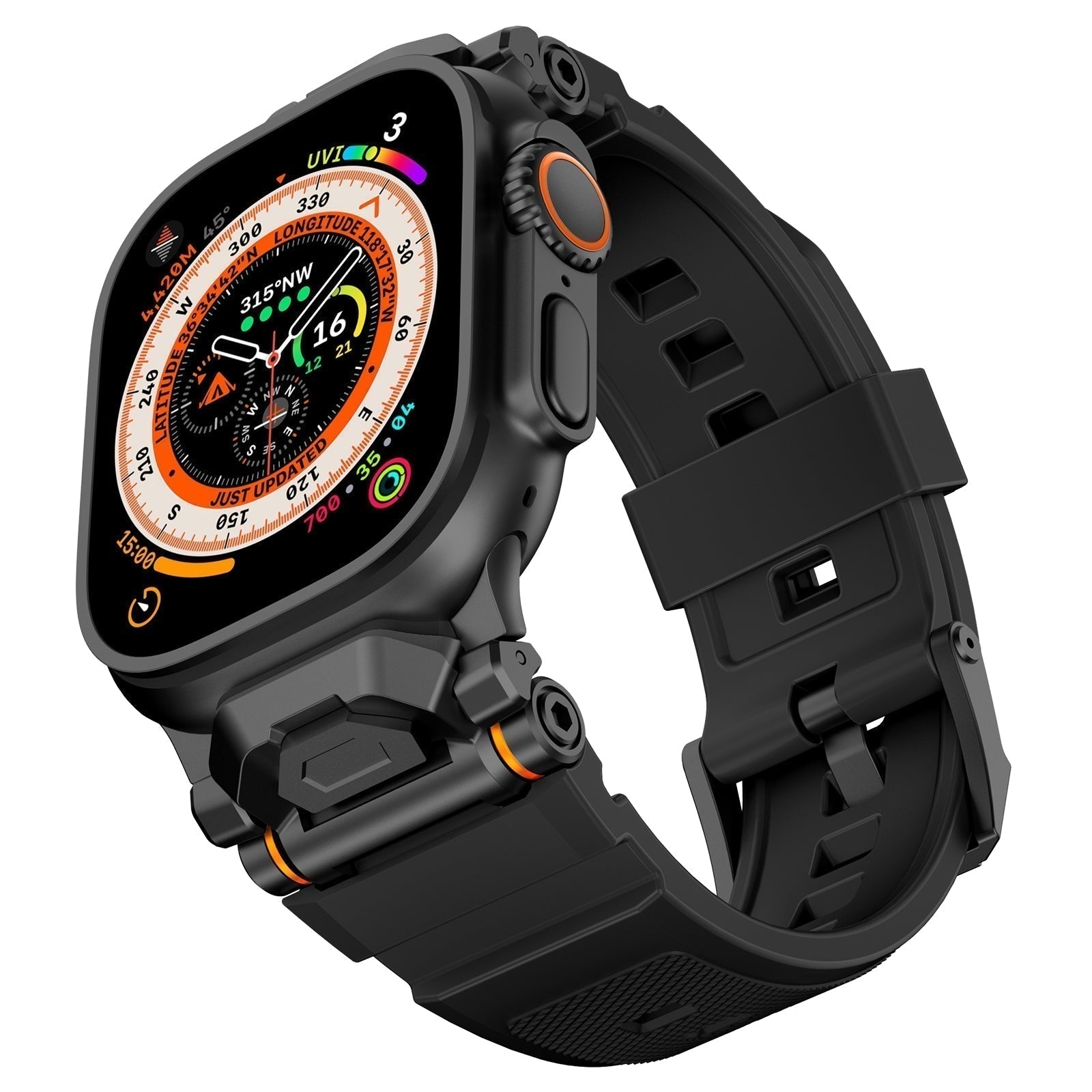 AeroGuard FKM 2.0 Rubber Band For Smartwatch Pro Edition