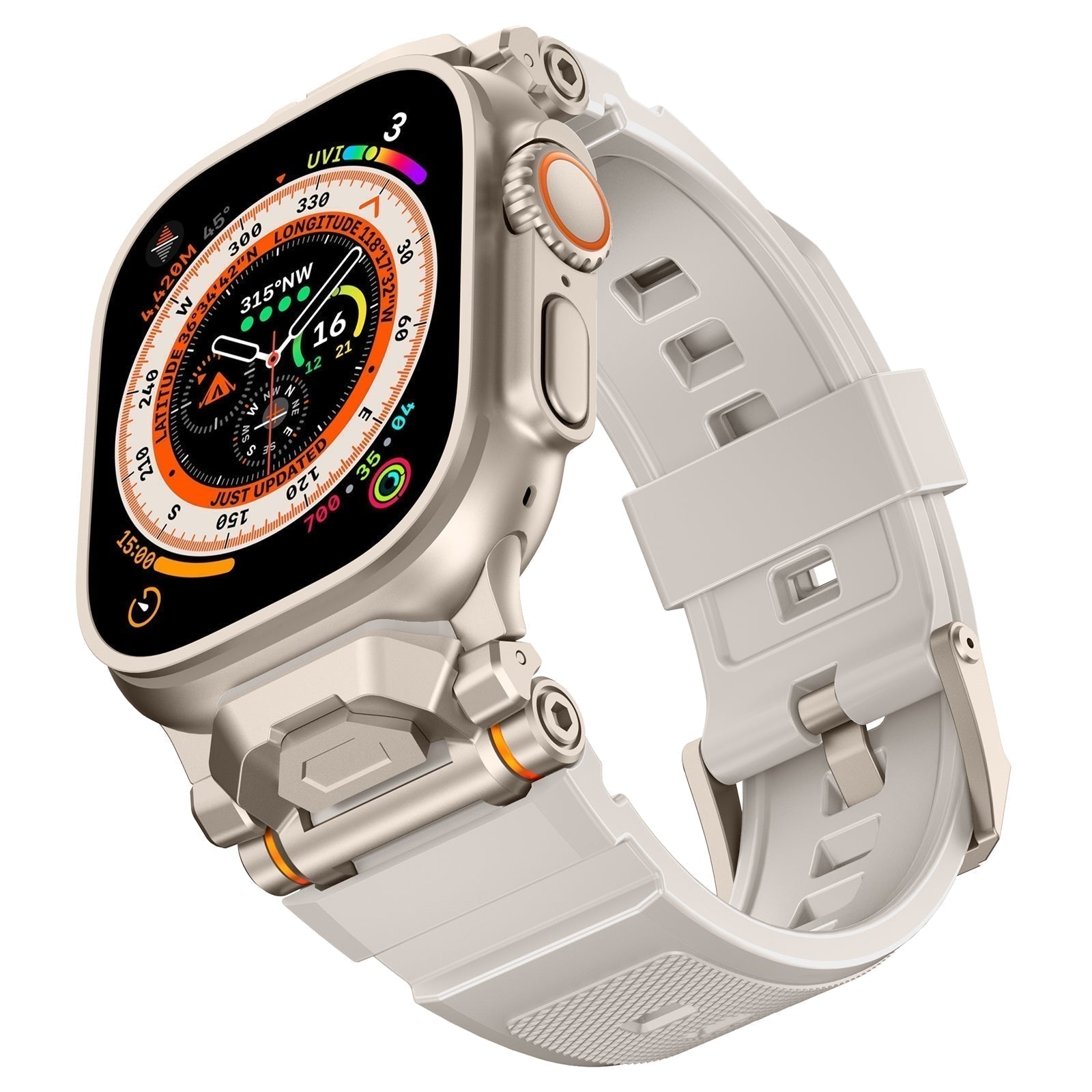 AeroGuard FKM 2.0 Rubber Band For Smartwatch Pro Edition