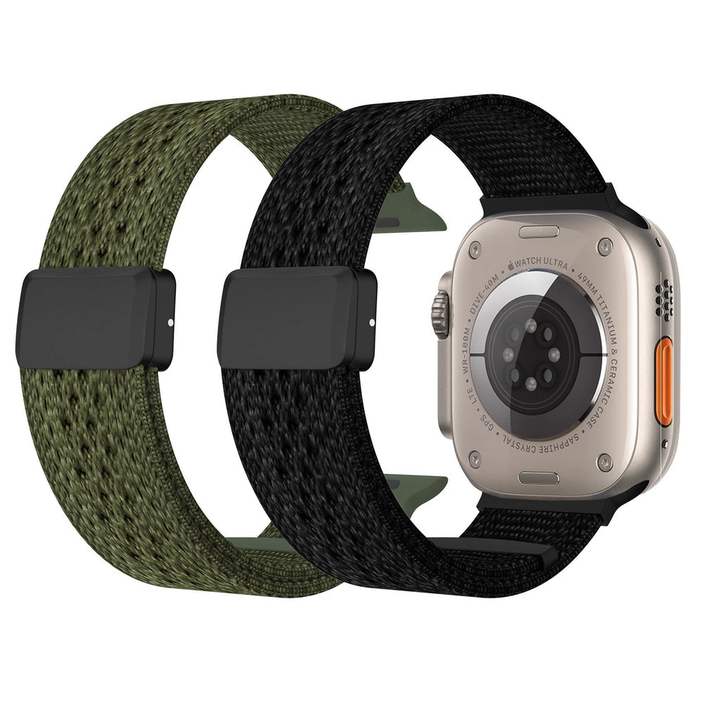 AeroFlex Mesh Nylon Loop With Magnetic Clasp for Apple Watch