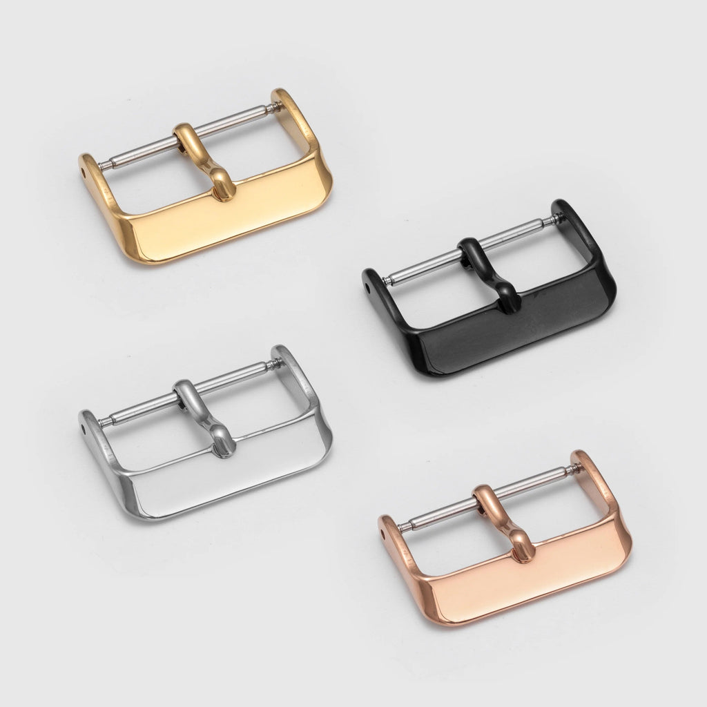 NovaGear Stainless Steel Buckle for Apple Watch 22mm Straps