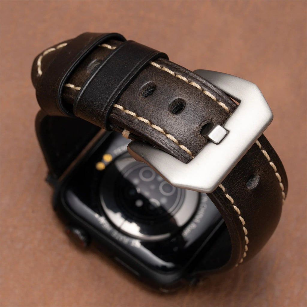 Nova Nappa Leather Apple Watch Band Italian 5.8–8.5 In
