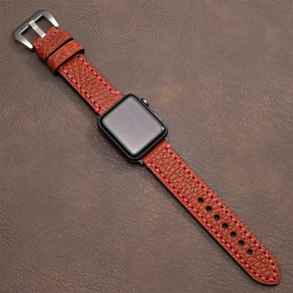 HarborCraft Leather Strap for Apple Watch All Series and Ultra