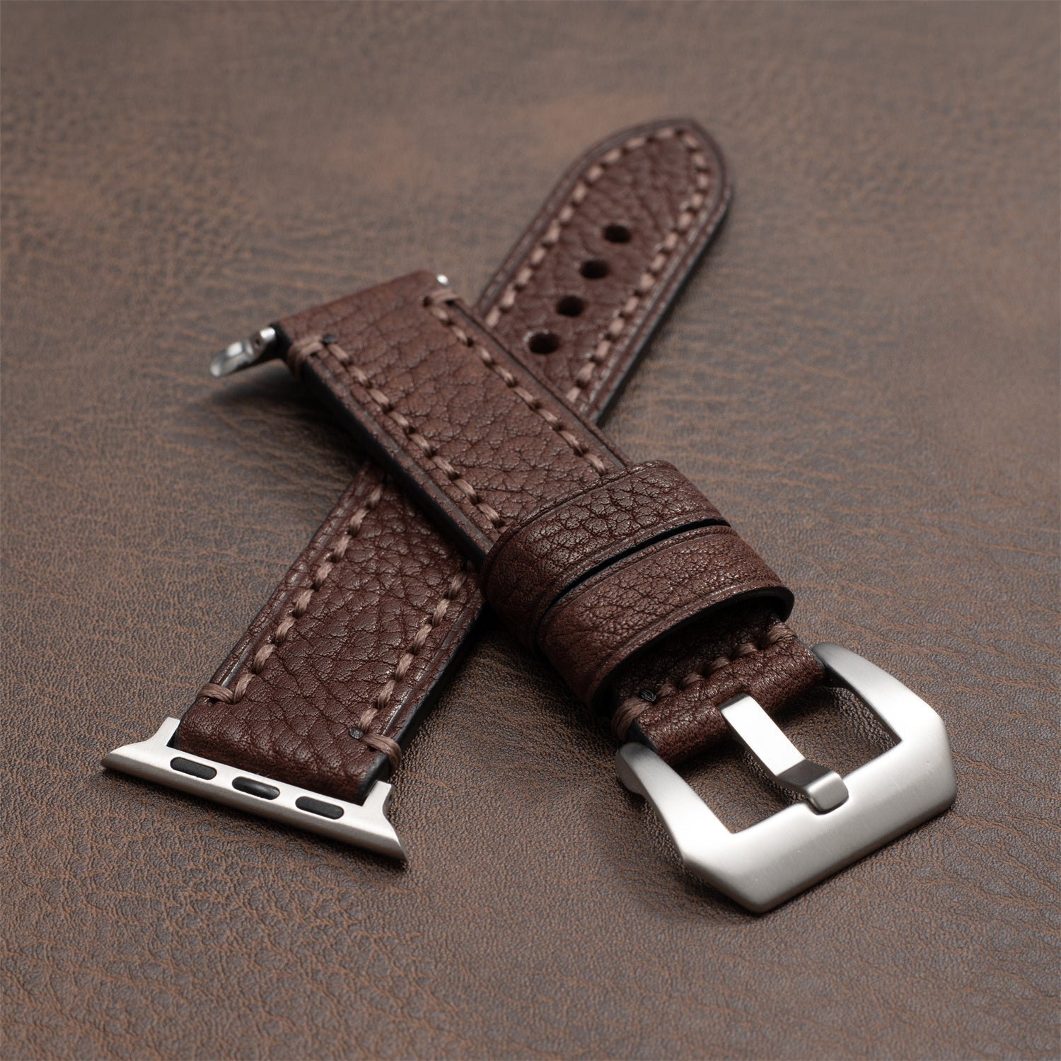 HarborCraft Leather Strap for Apple Watch All Series and Ultra