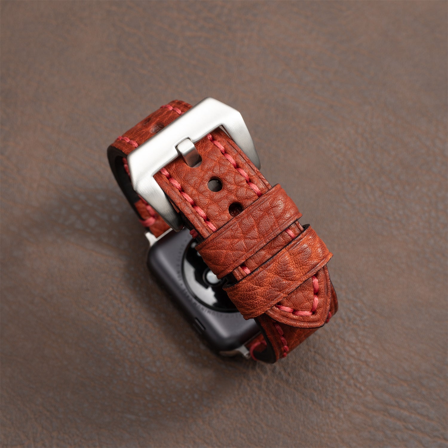 HarborCraft Leather Strap for Apple Watch All Series and Ultra