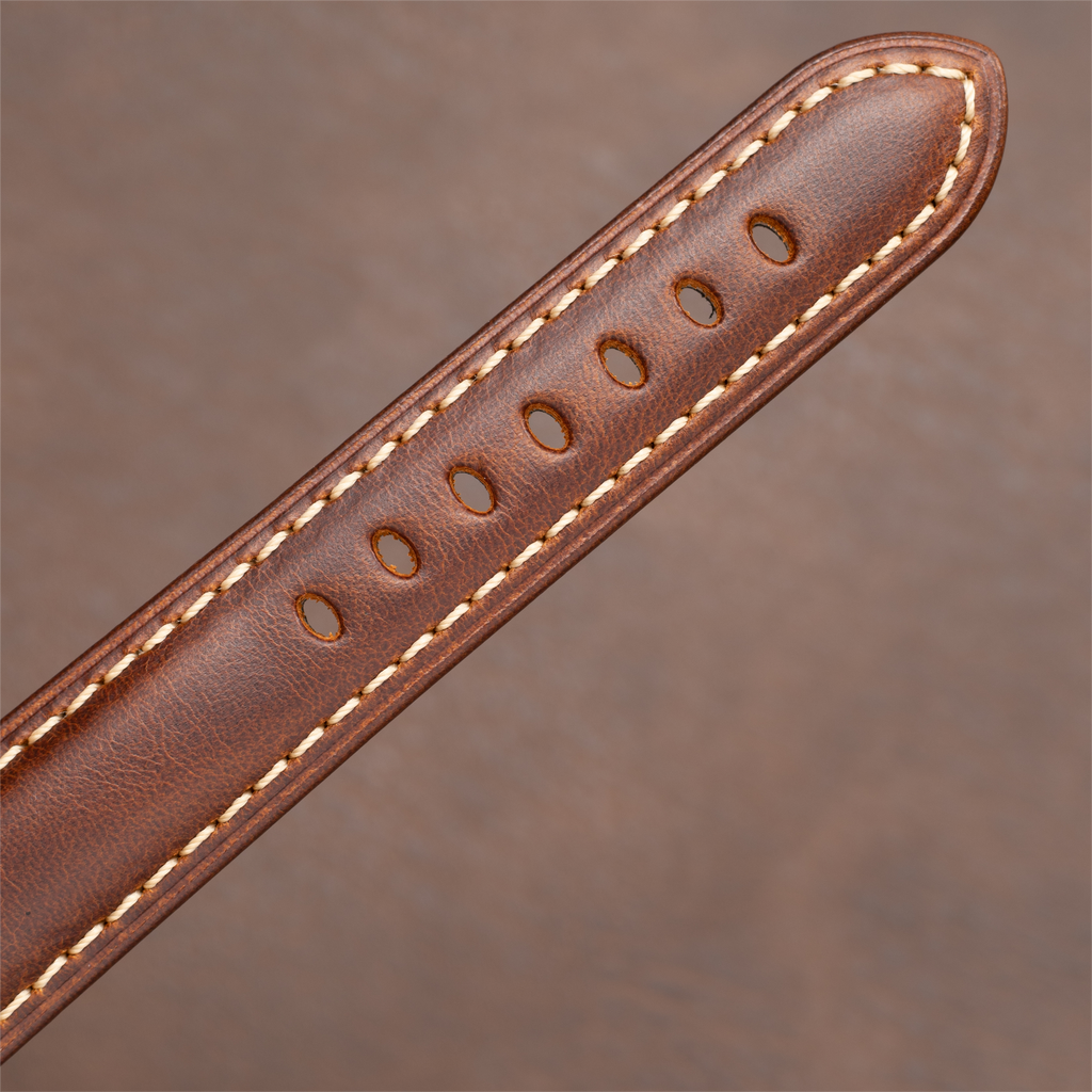 Nova Nappa Leather Apple Watch Band Italian 5.8–8.5 In