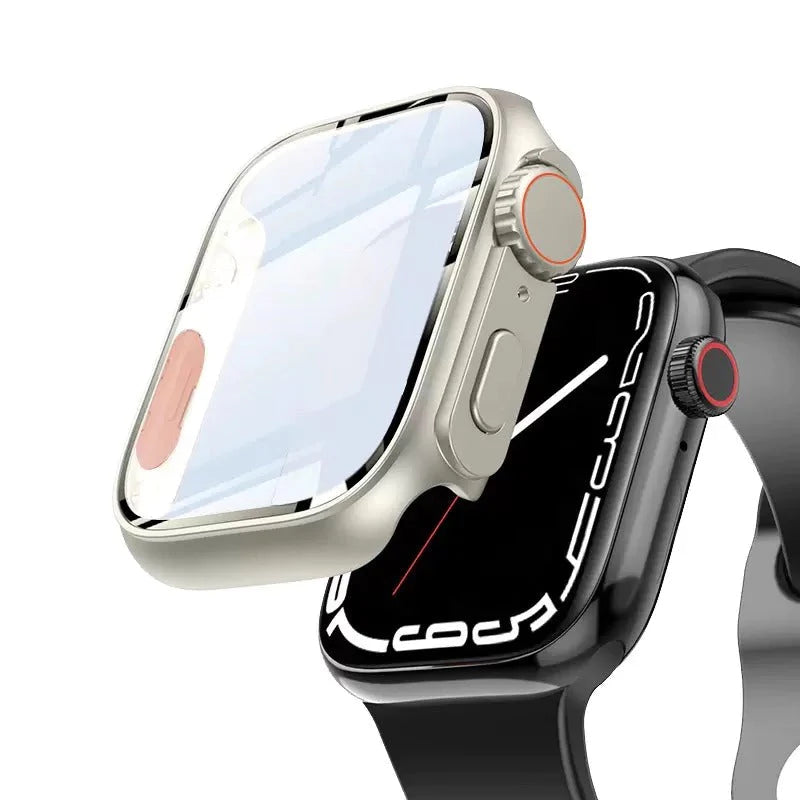 ApexGuard Waterproof Ultra Thin Apple Watch Case With 9H Glass
