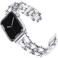 LumaLink Adjustable Stainless Steel Band For Apple Watch