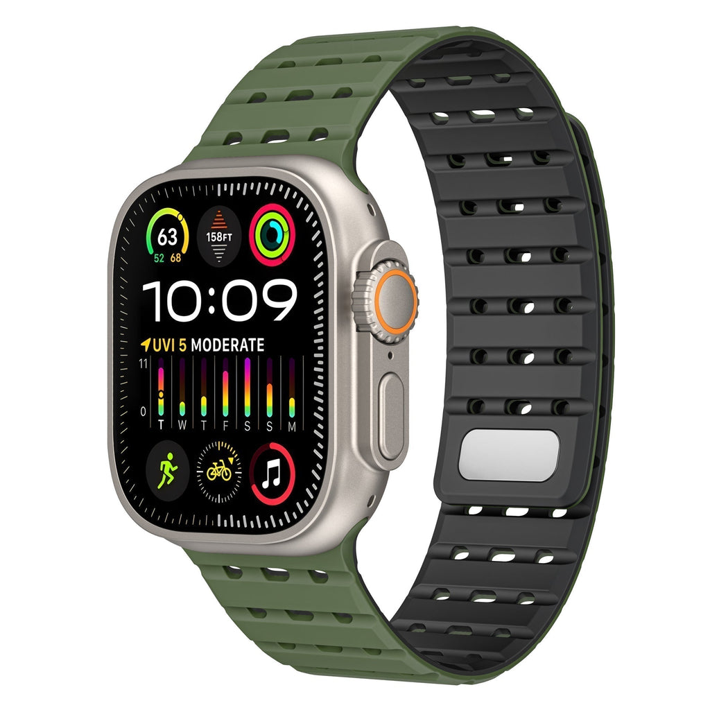 VeloWeave Pro Magnetic Silicone Strap for Apple Watch
