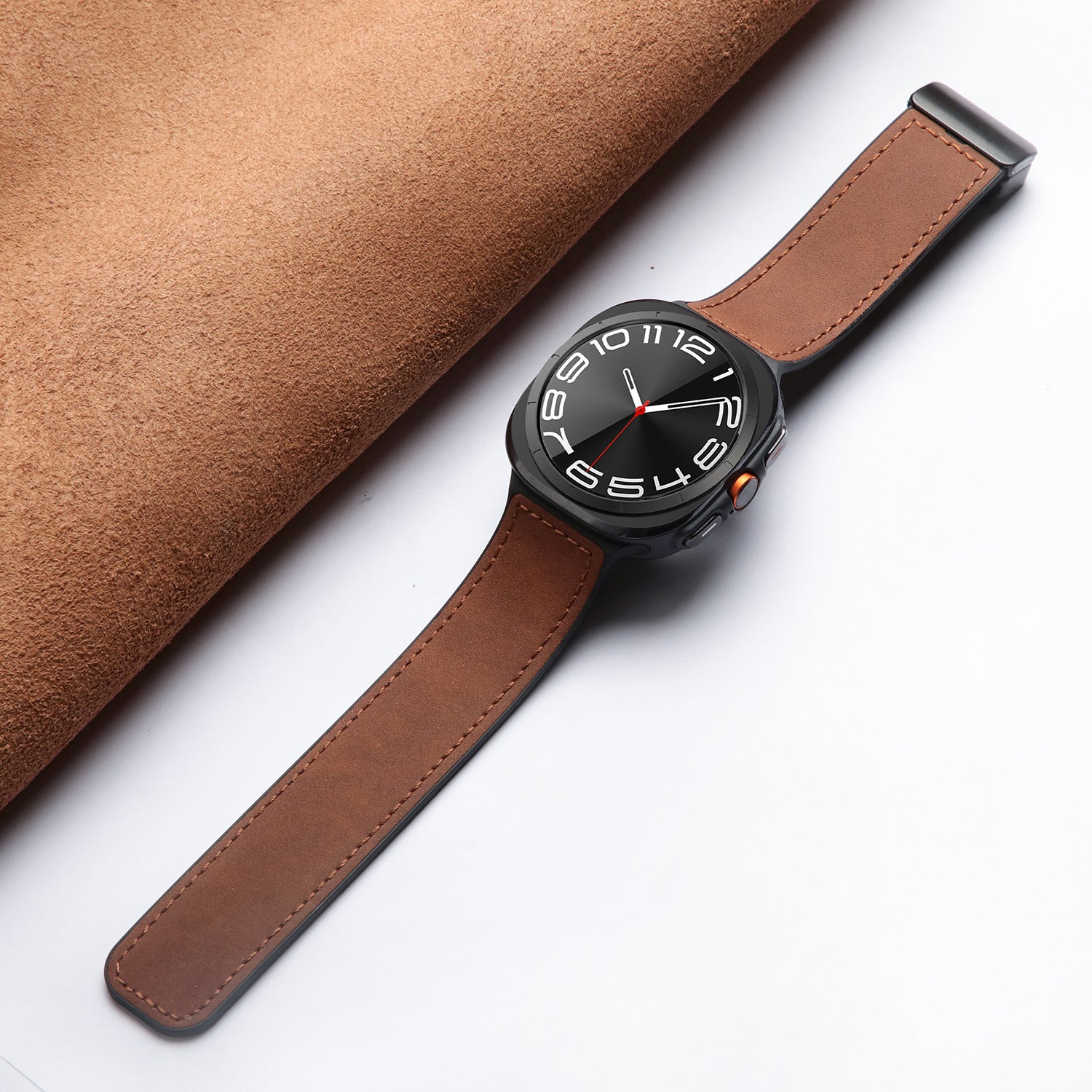 NovaGear Magnetic Leather-Silicone Strap for Ultra Watch