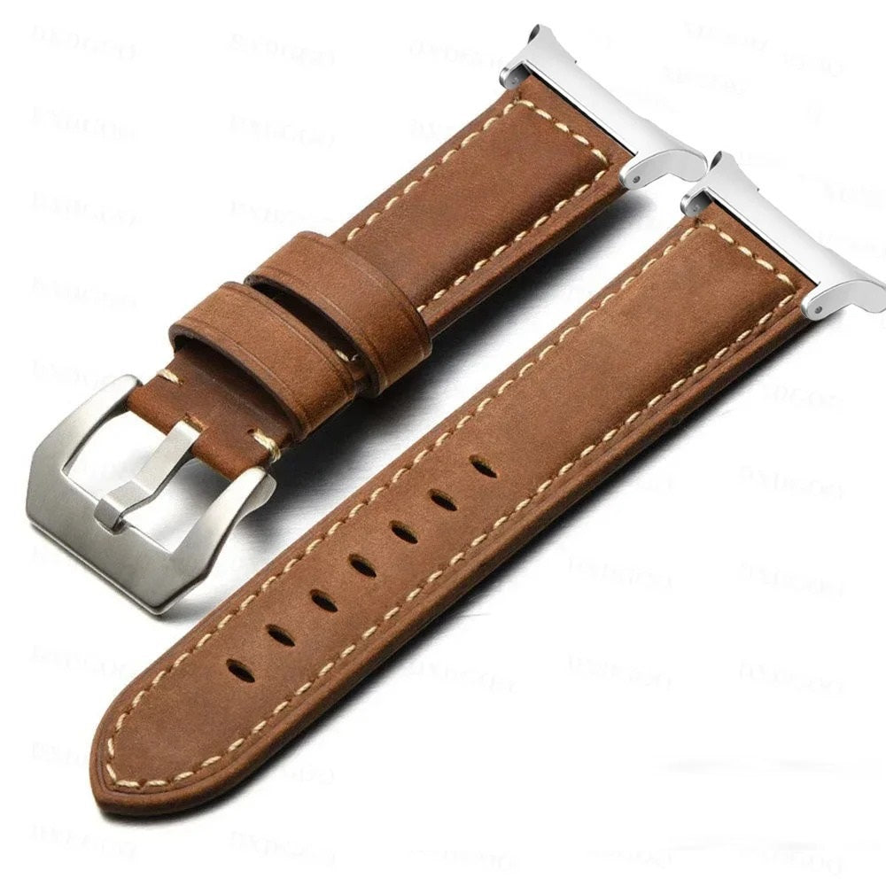 Lyra Vintage Leather Strap For Smartwatch Ultra 47mm