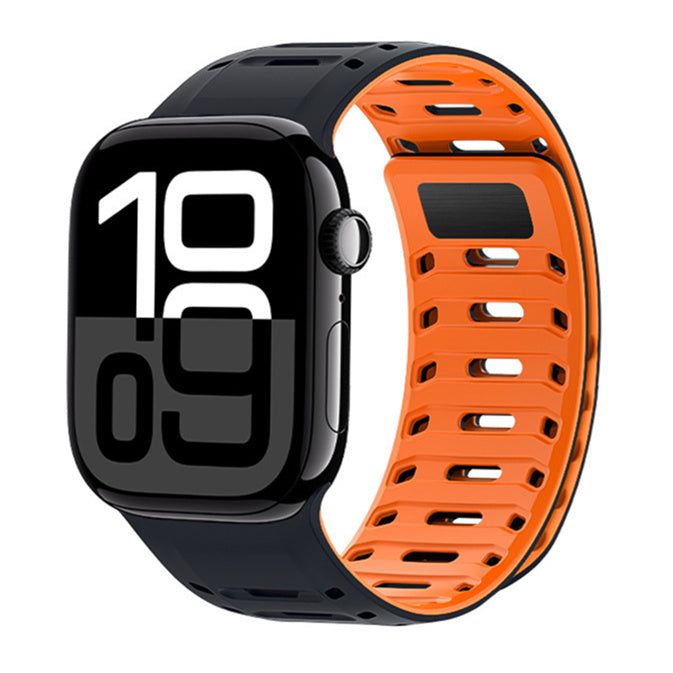 AeroFlex Silicone Strap for Apple Watch Durable and Breathable
