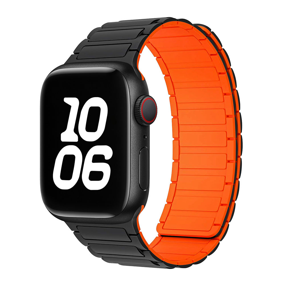 NovaFlex Magnetic Silicone Strap for Apple Watch Models