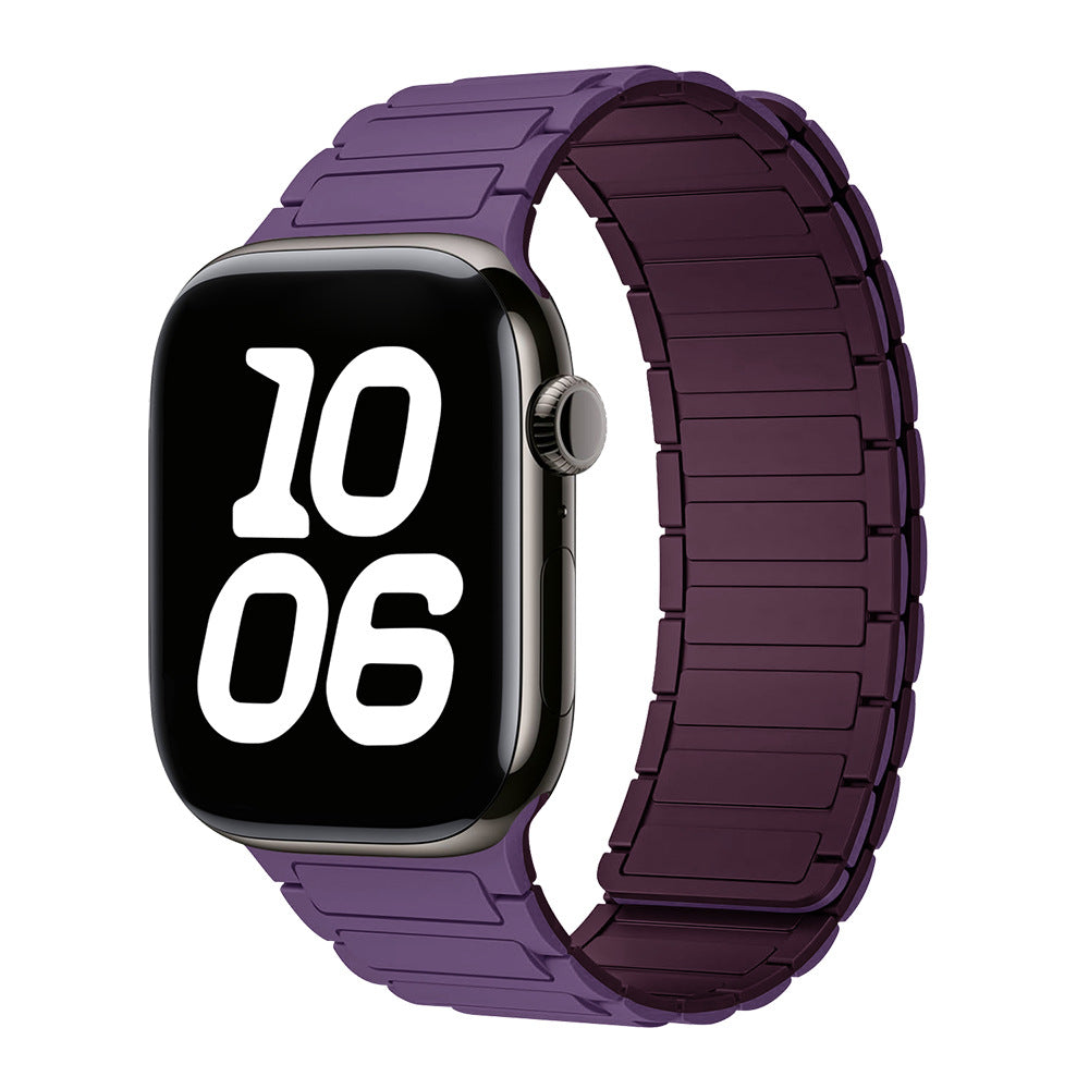 NovaFlex Magnetic Silicone Strap for Apple Watch Models
