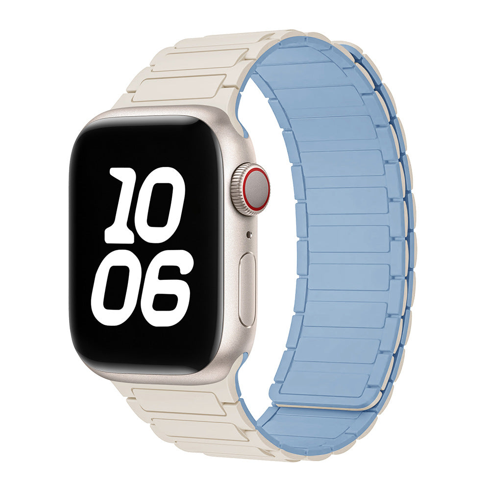 NovaFlex Magnetic Silicone Strap for Apple Watch Models