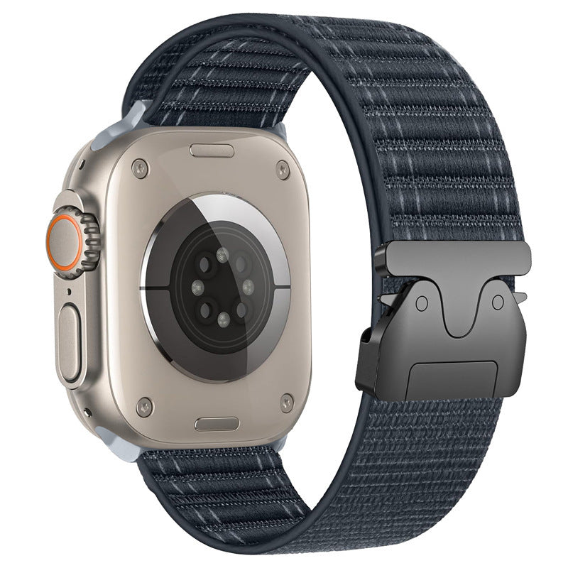 AeroFlow Nylon Strap With Parachute Buck For Apple Watch