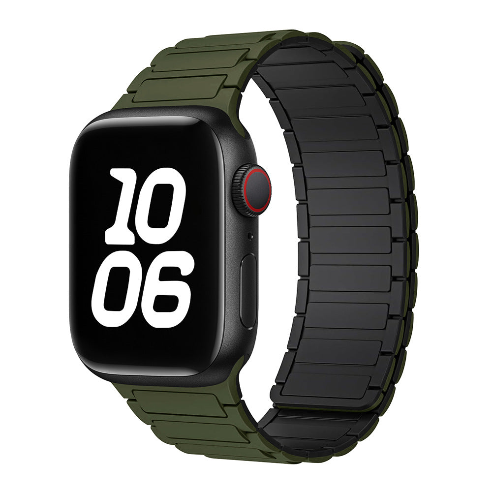 NovaFlex Magnetic Silicone Strap for Apple Watch Models