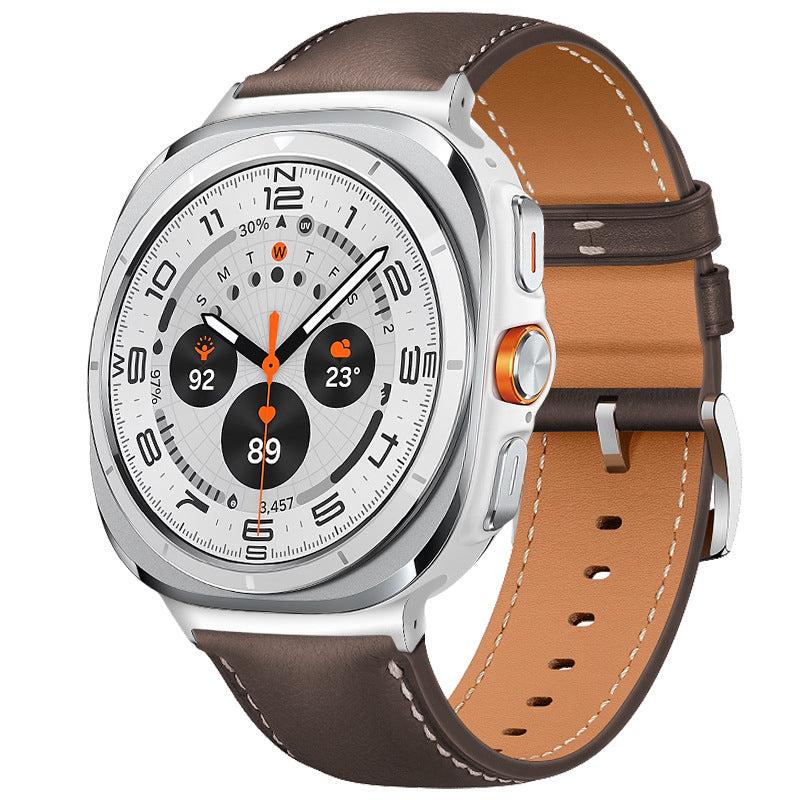 LuxeWeave Leather Band For Samsung Galaxy Watch Ultra